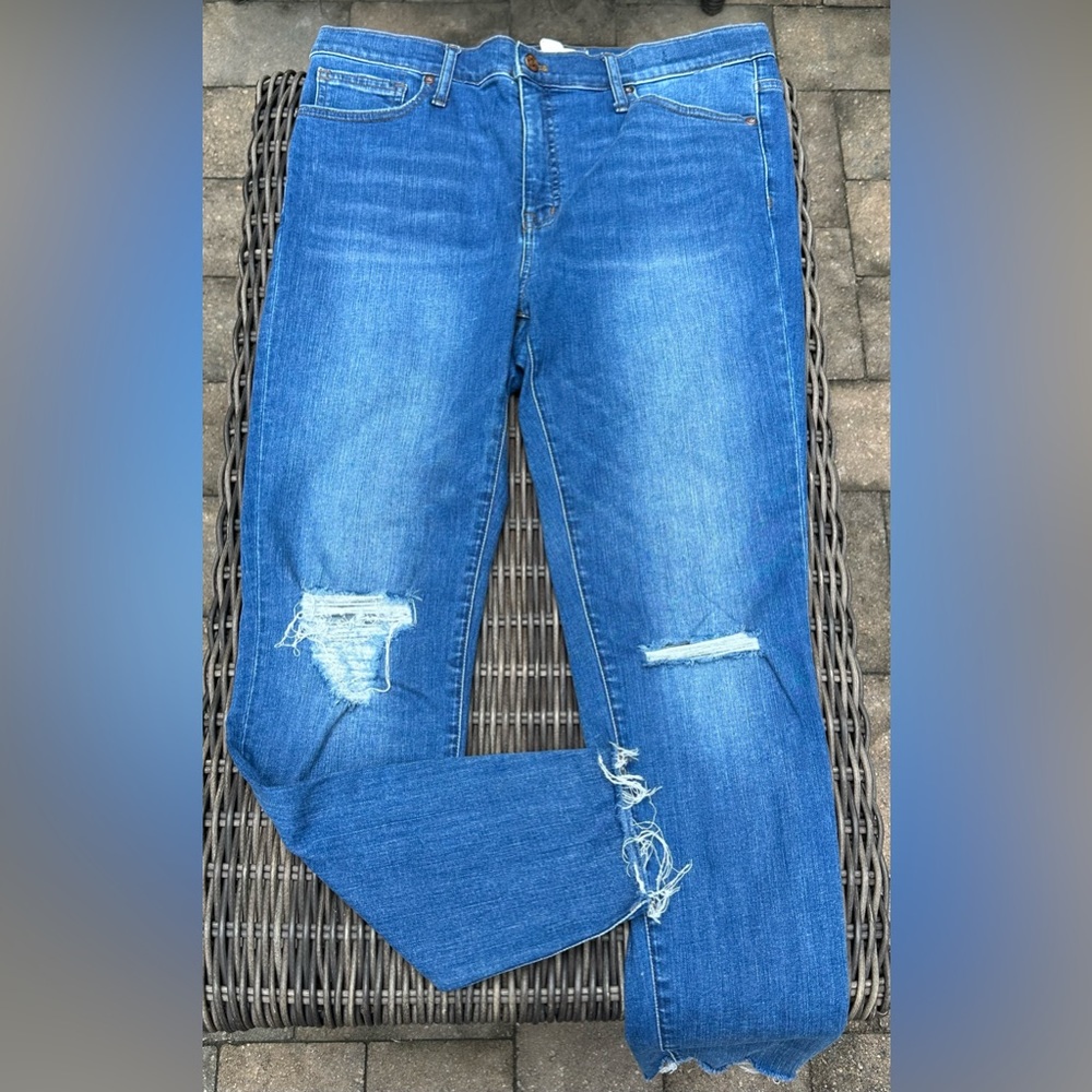 Madewell 9” Mid-Rise Skinny Jeans - size 31